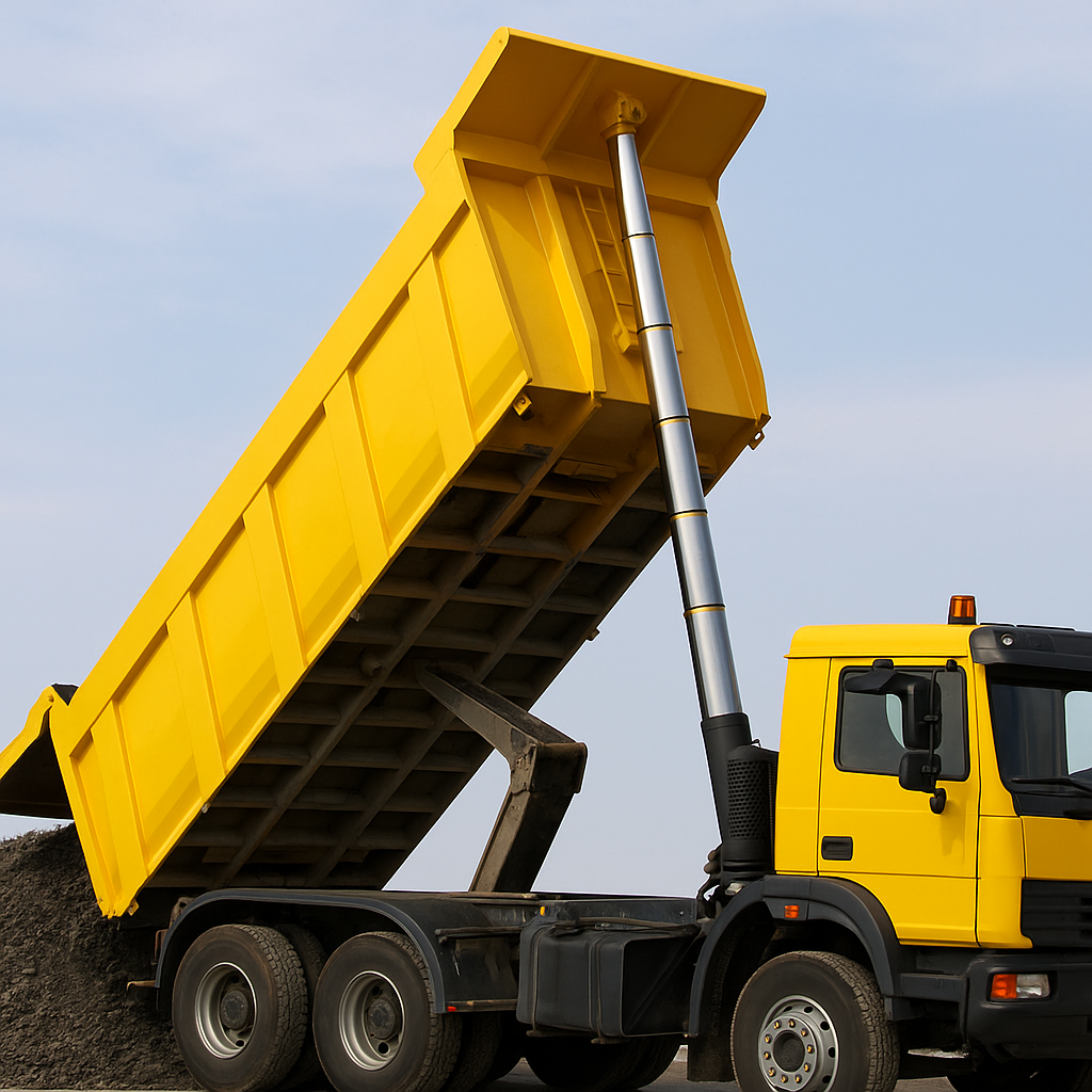 بهترین نوع جک هیدرولیک برای کمپرسی و تخلیه بار